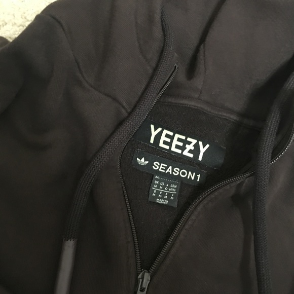 yeezy season 5 half zip windbreaker